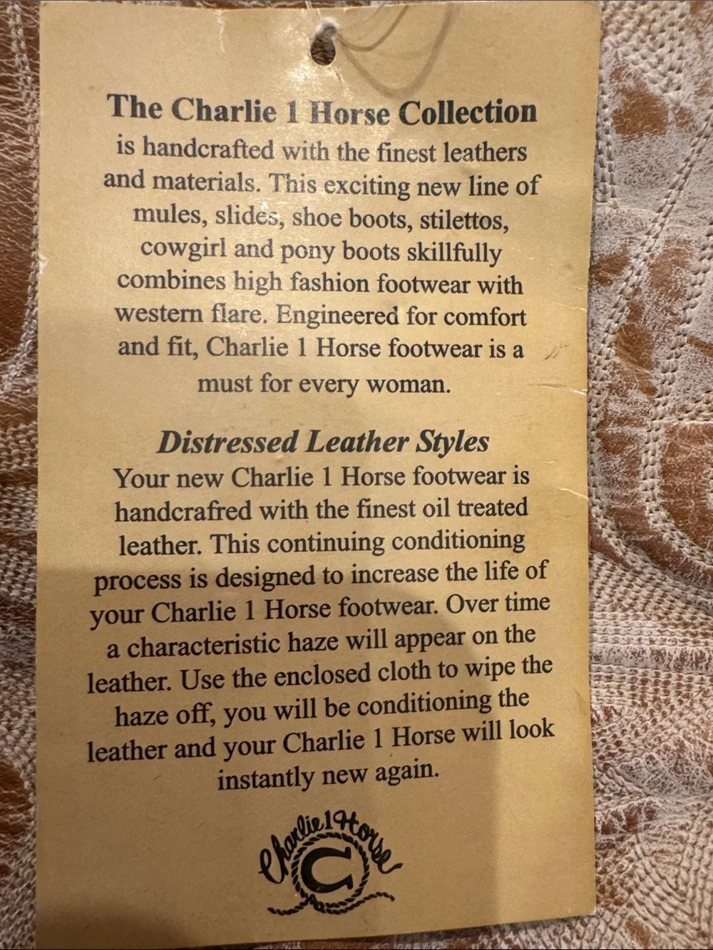 Charlie I Horse by dba Lucchese weathered Western Cowboy Distressed Boots